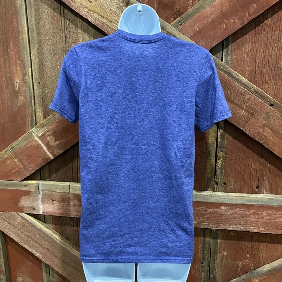 Stanford University Women's T-Shirt Size Small Blue Short Sleeve Academia - Picture 4 of 8